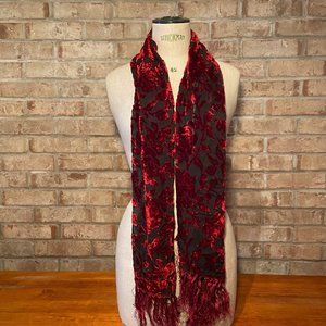 Cut Velvet Scarf